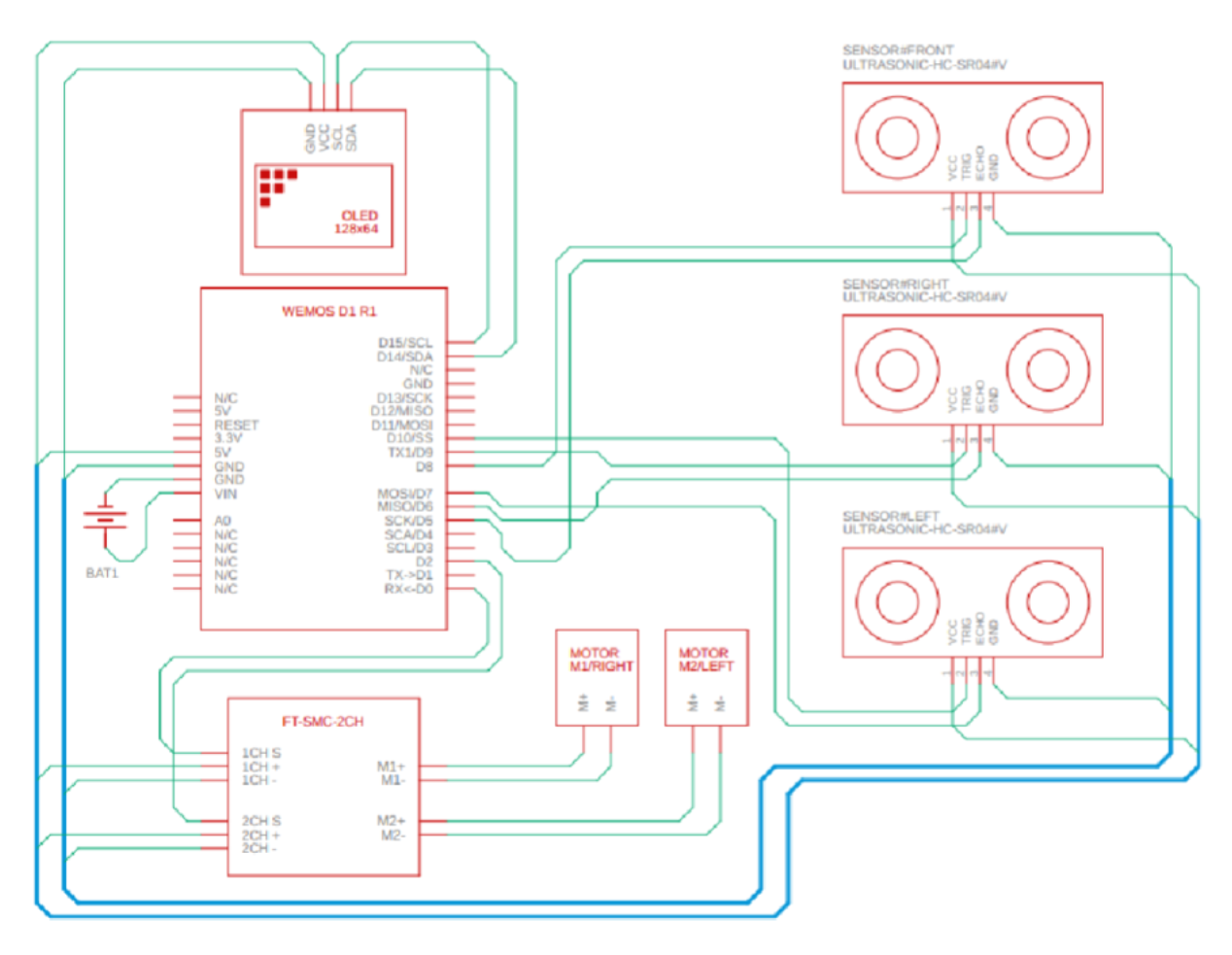 Navigation robot wiring diagram